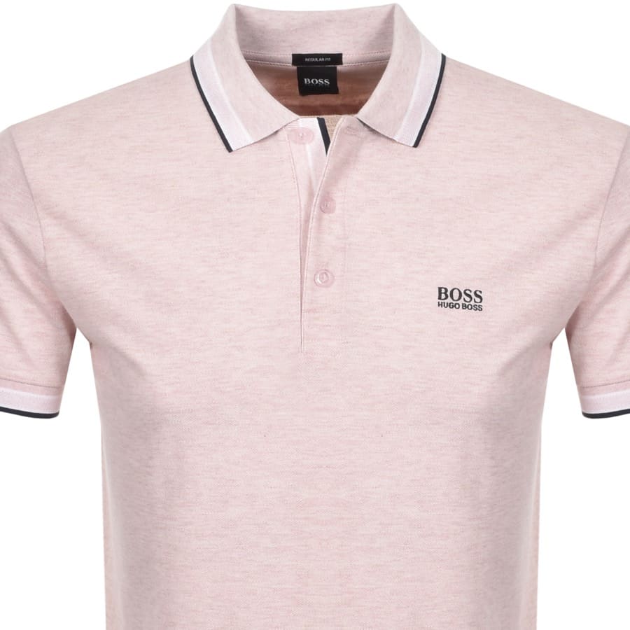Alternative Image for ProductBOSS Paddy Polo T Shirt Pink2